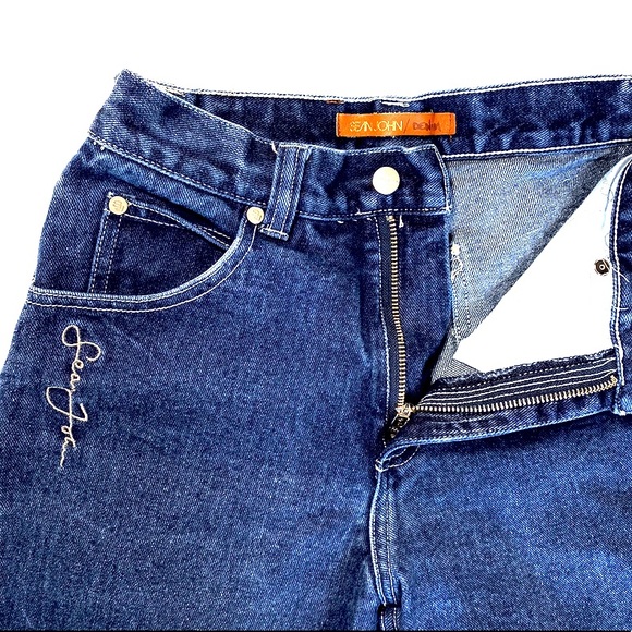 VINTAGE Y2K SEAN JOHN JEAN SHORTS - Picture 2 of 3